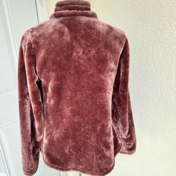32 DEGREES HEAT. Pink Plush Zipper Jacket. Side Pockets. S-XS. 2- Pocs i… - Picture 7 of 12
